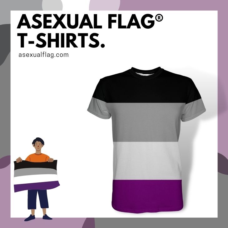 Asexual Flag T Shirts - Asexual Flag™