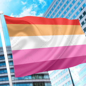 Community Lesbian Pride Flag PN0112 2x3ft (60x90cm) / 2 Grommets left Official PAN FLAG Merch