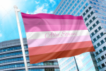 Personlized Lesbian Flag PN0112 2x3ft (60x90cm) Official PAN FLAG Merch