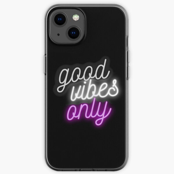 Good Vibes Only Ace. Asexual Pride iPhone Soft Case RB1901 product Offical Asexual Flag Merch