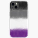 asexual pride !! iPhone Soft Case RB1901 product Offical Asexual Flag Merch