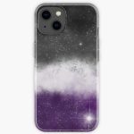 Asexual pride galaxy iPhone Soft Case RB1901 product Offical Asexual Flag Merch