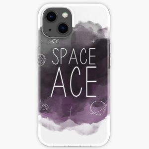 Space Ace - Asexual Pride iPhone Soft Case RB1901 product Offical Asexual Flag Merch