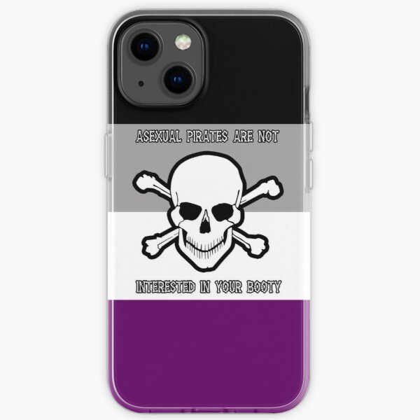Asexual Pirates iPhone Soft Case RB1901 product Offical Asexual Flag Merch