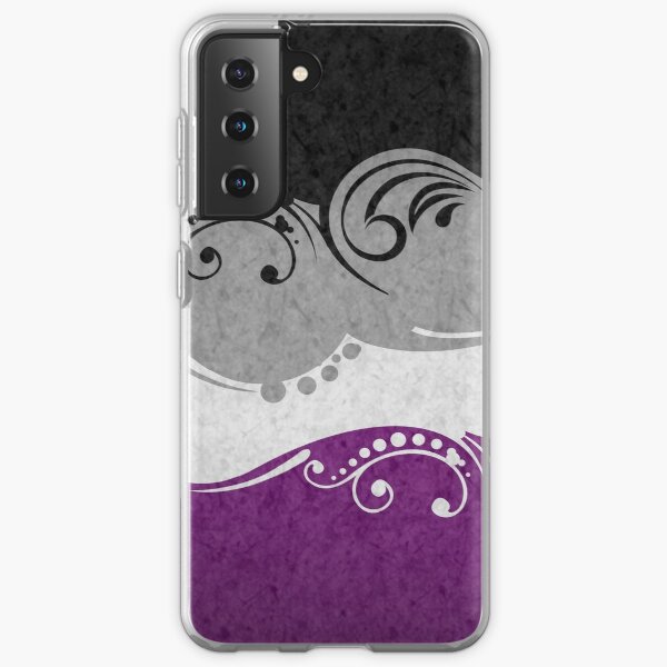 Asexual Ornamental Flag Samsung Galaxy Soft Case RB1901 product Offical Asexual Flag Merch