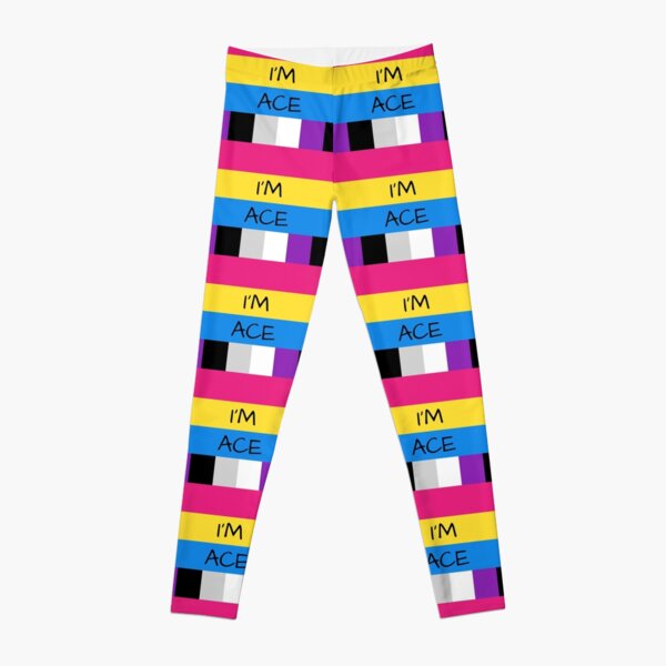Panromantic Flag Asexual Flag Asexual I'm Ace T-Shirt Leggings RB1901 product Offical Asexual Flag Merch