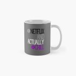 Netflix and Actually Chill. Asexual Pride Classic Mug RB1901 product Offical Asexual Flag Merch