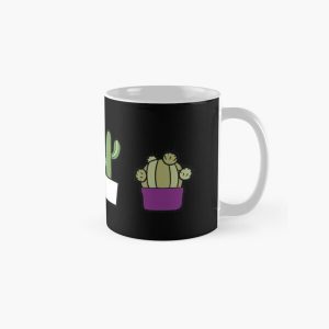 Ace Asexual Cactus Set Gift, Proud Asexual, Demisexual Greysexual Gender Identity Pride, Asexual Couple Matching Asexuality LGBT+ Classic Mug RB1901 product Offical Asexual Flag Merch