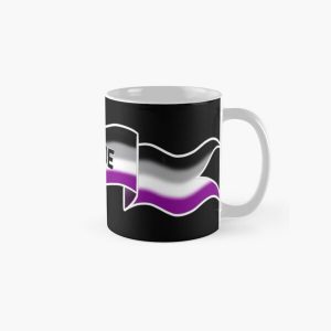 asexual pride banner Classic Mug RB1901 product Offical Asexual Flag Merch