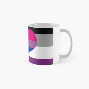Asexual Biromantic Pride Flag Classic Mug RB1901 product Offical Asexual Flag Merch