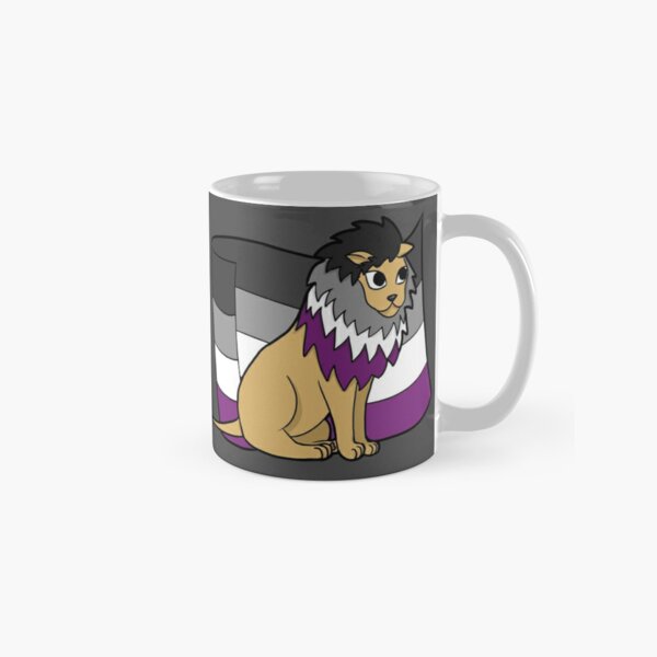 Asexual Pride Lion Classic Mug RB1901 product Offical Asexual Flag Merch