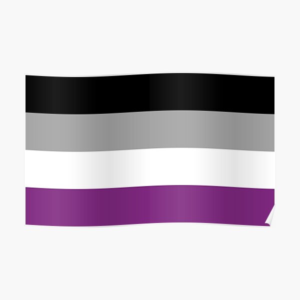 Asexual Pride Flag Poster RB1901 product Offical Asexual Flag Merch