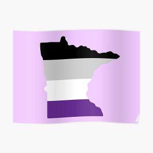 Minnesota Asexual Pride Poster RB1901 product Offical Asexual Flag Merch