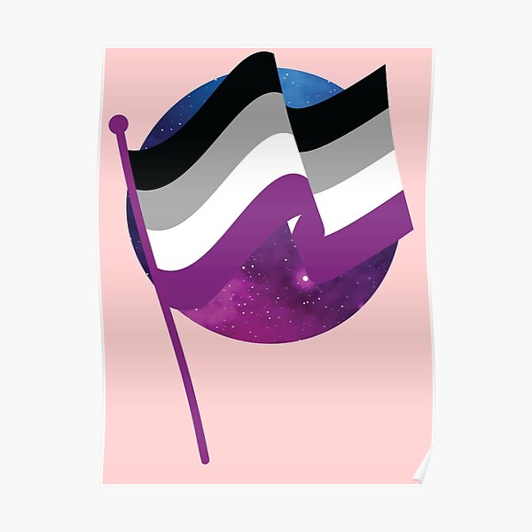 Asexual Flag Poster RB1901 product Offical Asexual Flag Merch