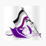 Asexual Dragon (Ace Awareness Week) Poster RB1901 product Offical Asexual Flag Merch