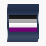 LGBTQ Asexual Flag - June Pride Month Asexual flag Poster RB1901 product Offical Asexual Flag Merch