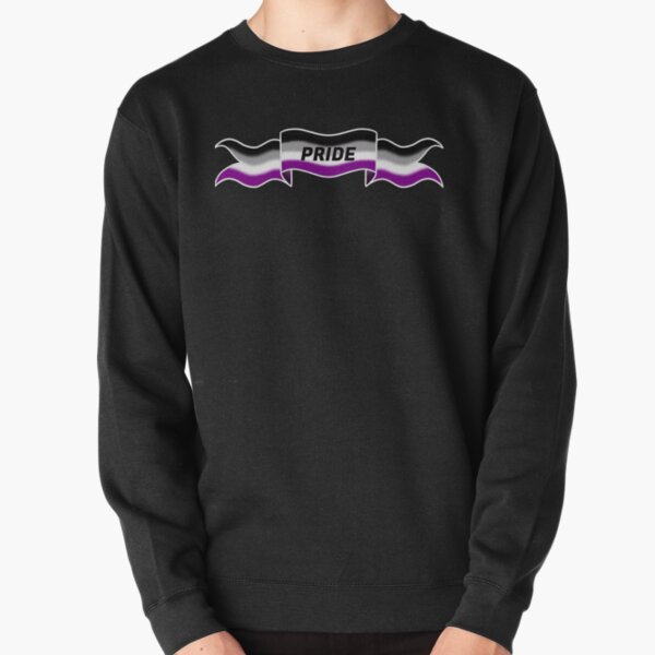 asexual pride banner Pullover Sweatshirt RB1901 product Offical Asexual Flag Merch