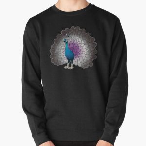 Asexual Pride Peacock Pullover Sweatshirt RB1901 product Offical Asexual Flag Merch