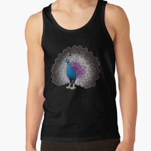 Asexual Pride Peacock Tank Top RB1901 product Offical Asexual Flag Merch