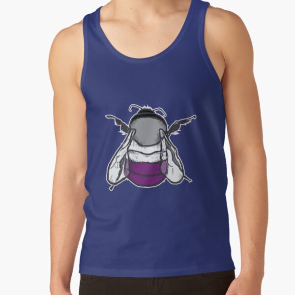 Asexual bee Tank Top RB1901 product Offical Asexual Flag Merch