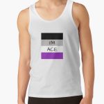 ASEXUAL FLAG I'M ACE ASEXUAL T-SHIRT Tank Top RB1901 product Offical Asexual Flag Merch