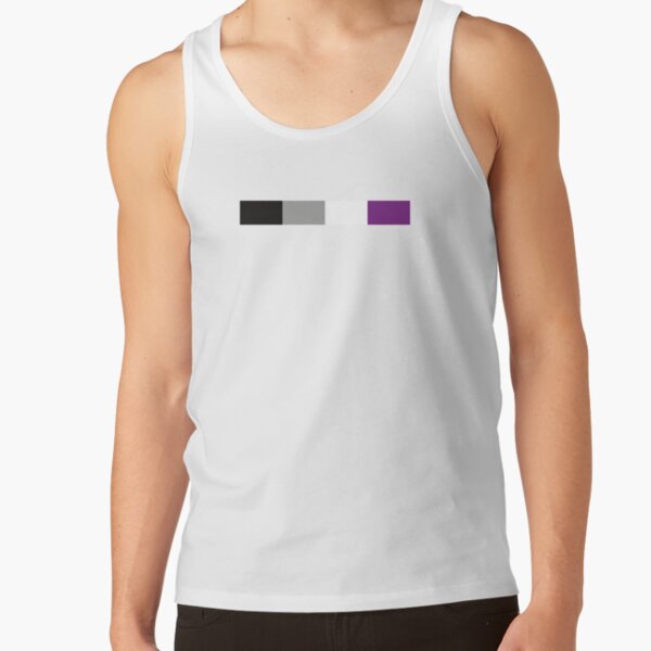 Subtle Asexual Flag  Tank Top RB1901 product Offical Asexual Flag Merch