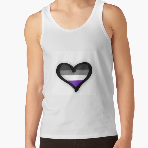 Asexual Heart Tank Top RB1901 product Offical Asexual Flag Merch