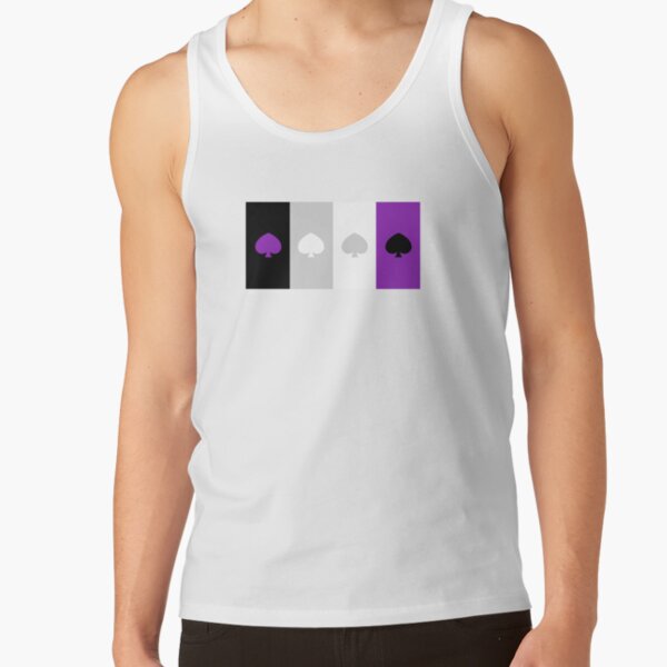 ASEXUAL FLAG ASEXUAL ACE OF SPADES ASEXUAL T-SHIRT Tank Top RB1901 product Offical Asexual Flag Merch