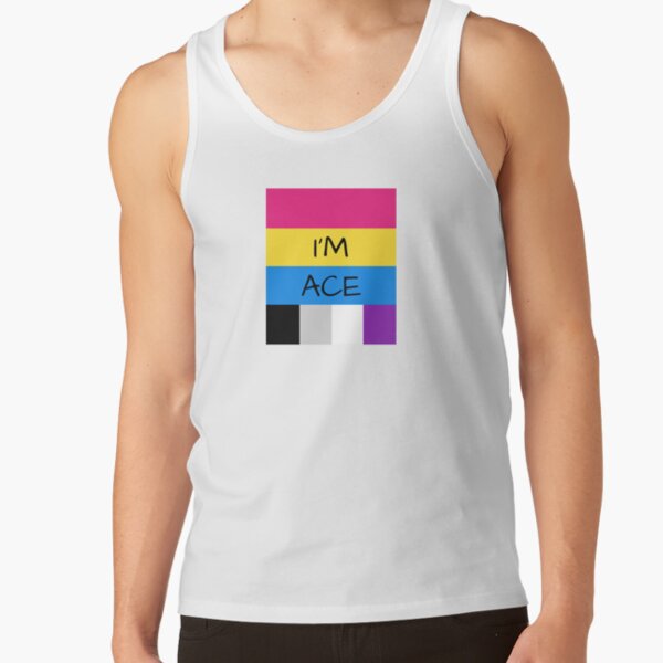 Panromantic Flag Asexual Flag Asexual I'm Ace T-Shirt Tank Top RB1901 product Offical Asexual Flag Merch