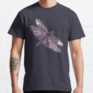 Asexual Dragonfly Classic T-Shirt RB1901 product Offical Asexual Flag Merch
