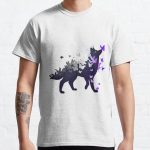 Asexual Pride Galaxy Wolf (Requested) Classic T-Shirt RB1901 product Offical Asexual Flag Merch