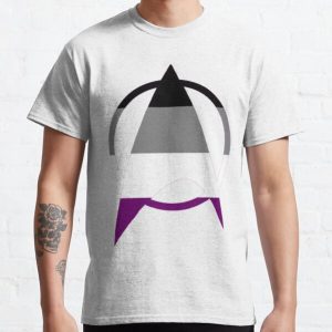 Asexual Starfleet Pride Classic T-Shirt RB1901 product Offical Asexual Flag Merch