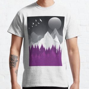 Asexual Art Landscape Classic T-Shirt RB1901 product Offical Asexual Flag Merch