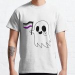 Asexual Pride Ghost Classic T-Shirt RB1901 product Offical Asexual Flag Merch