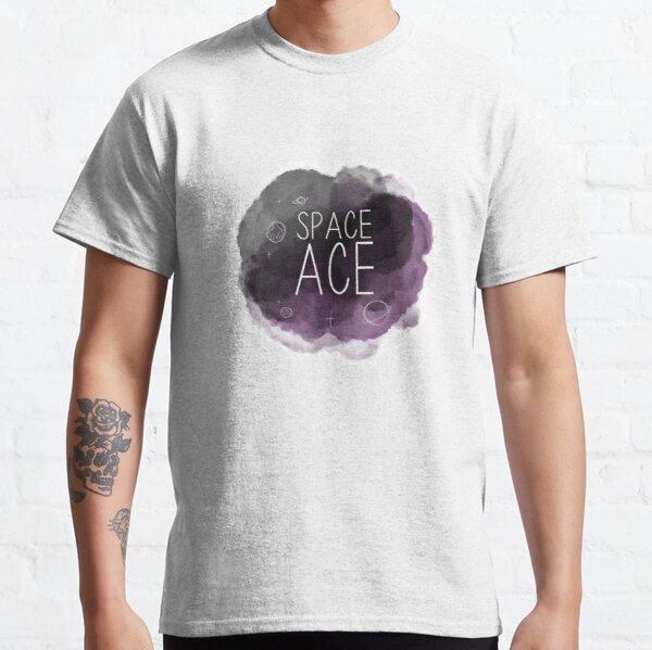 Space Ace - Asexual Pride Classic T-Shirt RB1901 product Offical Asexual Flag Merch