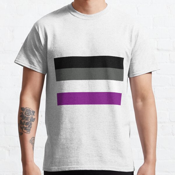 Asexual Pride Flag Classic T-Shirt RB1901 product Offical Asexual Flag Merch