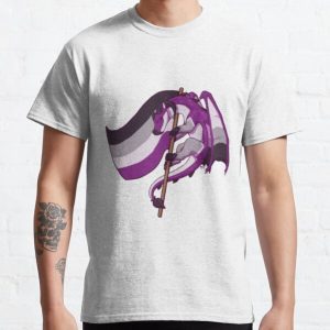 Asexual Pride Flag Dragon (3rd Edition) Classic T-Shirt RB1901 product Offical Asexual Flag Merch