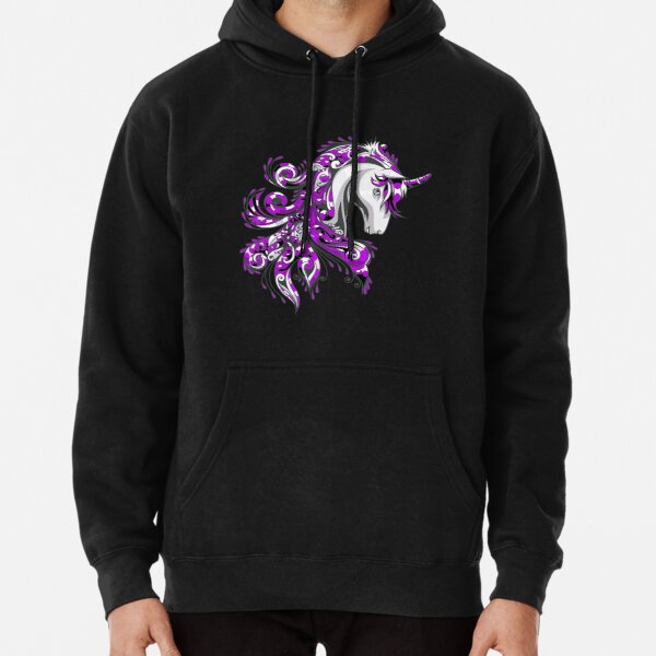 Asexual Unicorn Pullover Hoodie RB1901 product Offical Asexual Flag Merch