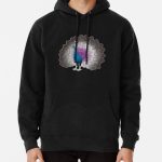 Asexual Pride Peacock Pullover Hoodie RB1901 product Offical Asexual Flag Merch