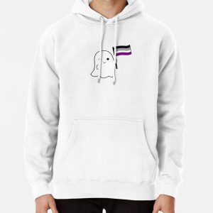 Asexual Pride Ghost Pullover Hoodie RB1901 product Offical Asexual Flag Merch