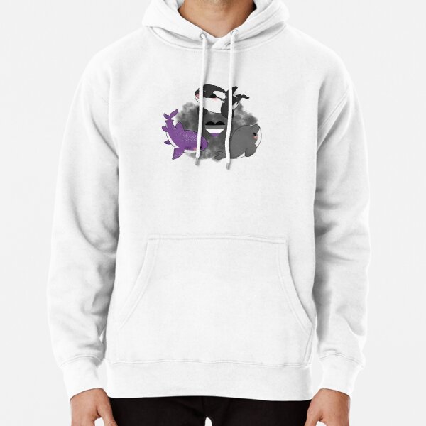 Asexual pride animals Pullover Hoodie RB1901 product Offical Asexual Flag Merch