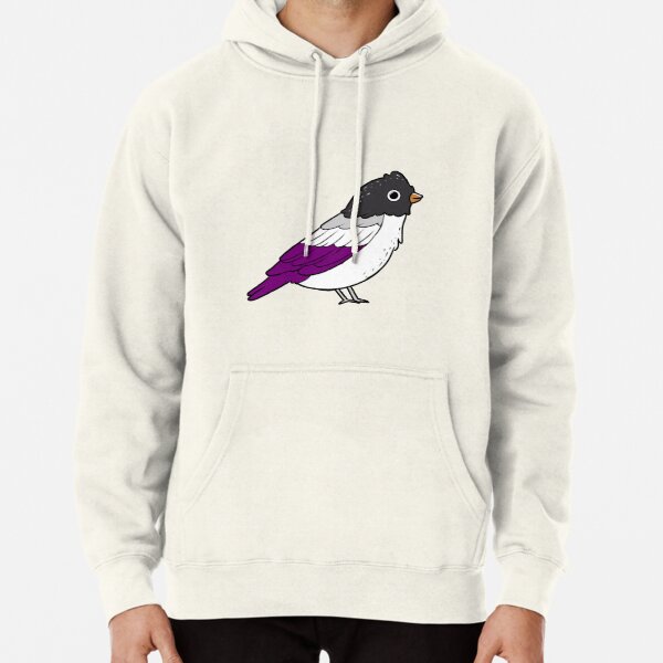 Asexual Bird for Asexuals Pullover Hoodie RB1901 product Offical Asexual Flag Merch