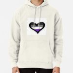 Asexual Heart Pullover Hoodie RB1901 product Offical Asexual Flag Merch