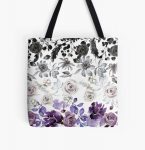 Flowers for Asexuals LGBTQ+ All Over Print Tote Bag RB1901 product Offical Asexual Flag Merch