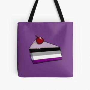 Pride Cake - Asexual All Over Print Tote Bag RB1901 product Offical Asexual Flag Merch