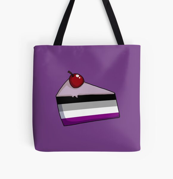 Pride Cake - Asexual All Over Print Tote Bag RB1901 product Offical Asexual Flag Merch