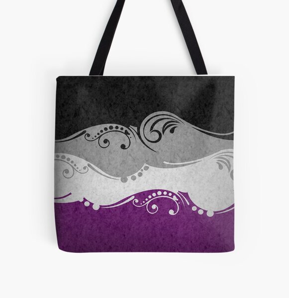 Asexual Ornamental Flag All Over Print Tote Bag RB1901 product Offical Asexual Flag Merch