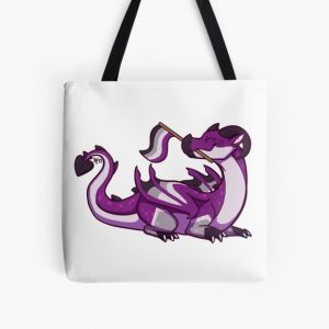 Asexual Pride Flag Dragon (1st Edition) All Over Print Tote Bag RB1901 product Offical Asexual Flag Merch