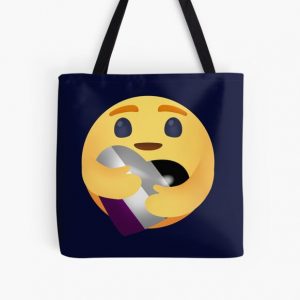 LGBTQ Asexual Care Emoji - New Care Emoji Asexual LGBTQ Pride Month All Over Print Tote Bag RB1901 product Offical Asexual Flag Merch