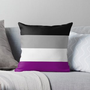 Asexual pride Flag Throw Pillow RB1901 product Offical Asexual Flag Merch